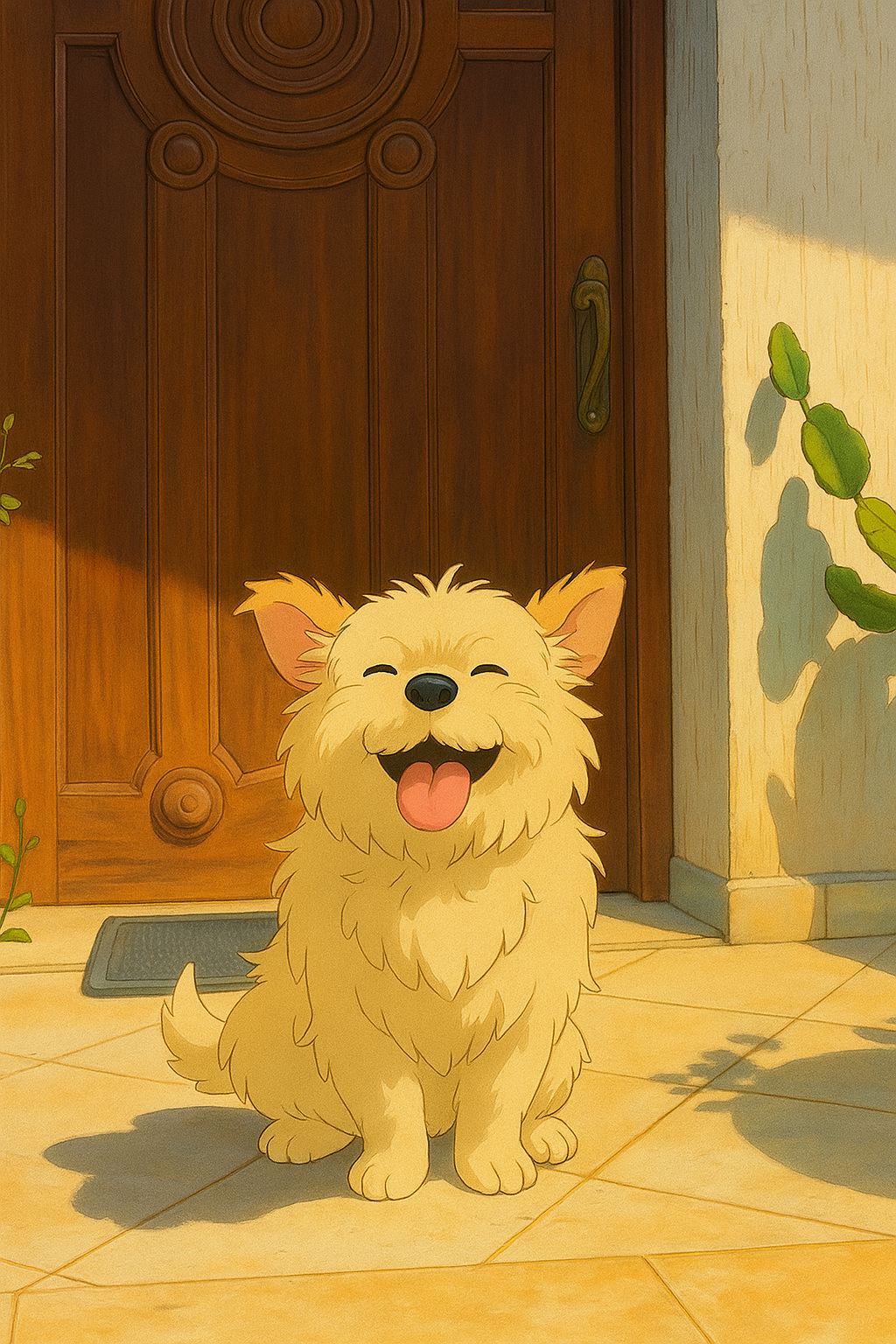 Illustration Magique de Votre Compagnon – Impression sur Toile